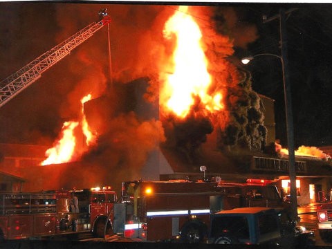 MUTUAL AID WITH TRUCK 2 CLENDENIN DOLLAR GENERAL FIRE